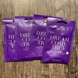 MEJW Dream Come True Miracle Deep Moisturizing Masque  (4 pack bundle)